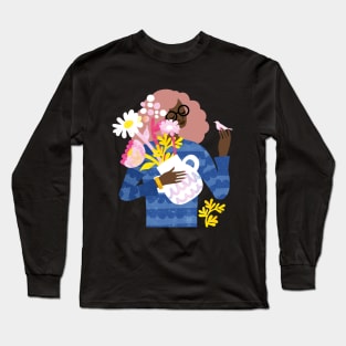 Jug of Flowers Long Sleeve T-Shirt